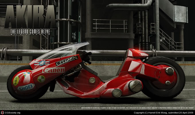 Fan Art | Matus1976's Akira Bike Project