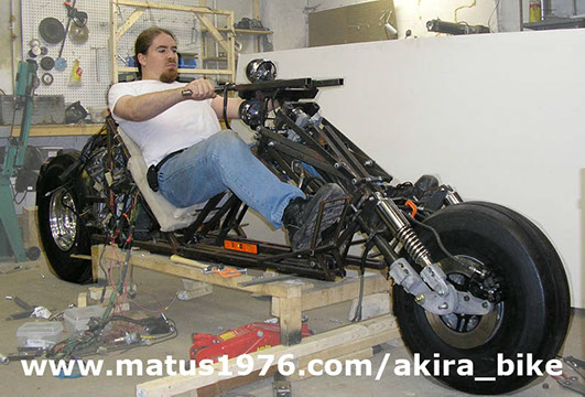 Matus1976's Akira Bike Project - assembled mockup