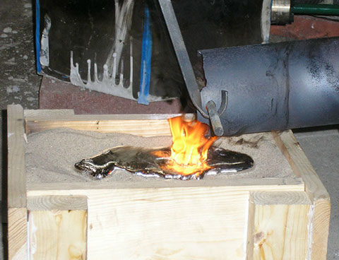 Matus1976's Akira Bike Project - aluminum casting my own parts