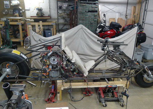 Matus1976's Akira Bike Project - building the hard tail rear end